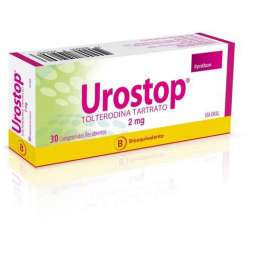 Urostop 2 mg Comprimidos recubiertos | Farmacia Meki