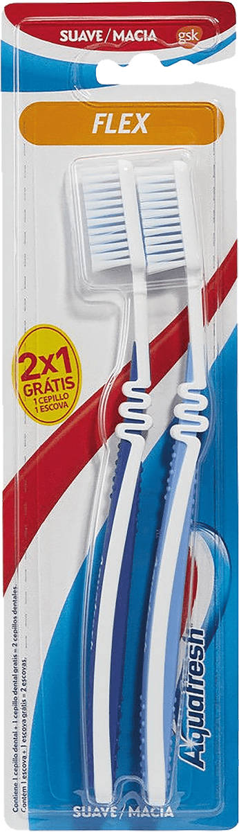 Foto Pack 2 Cepillo Dental Flex Suave