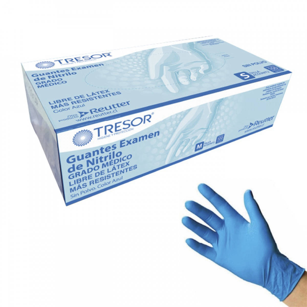 Foto Guantes Nitrilo M