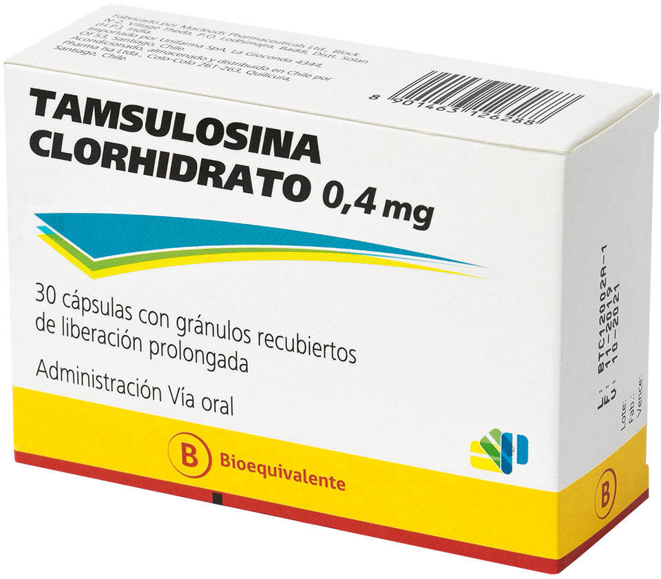 Foto Tamsulosina Clorhidrato