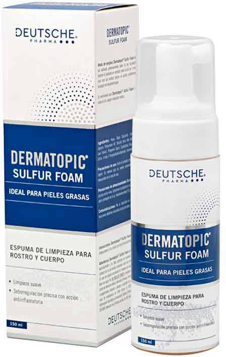Foto Espuma Limpiadora Dermatopic Sulfur Foam