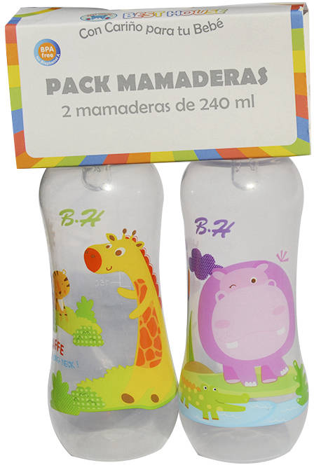 Foto Pack 2 mamaderas PP
