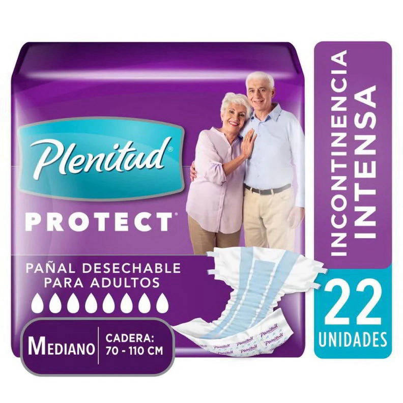 Foto Pañal Protect Desechable para Adultos Talla M Incontinencia Intensa