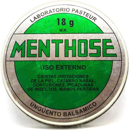 Menthose 1,422 g ; 1,422 g ; 0,948 g ; 0,948 g ; 0,474 g | Farmacia Meki