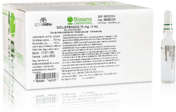 Foto Diclofenaco Sodico