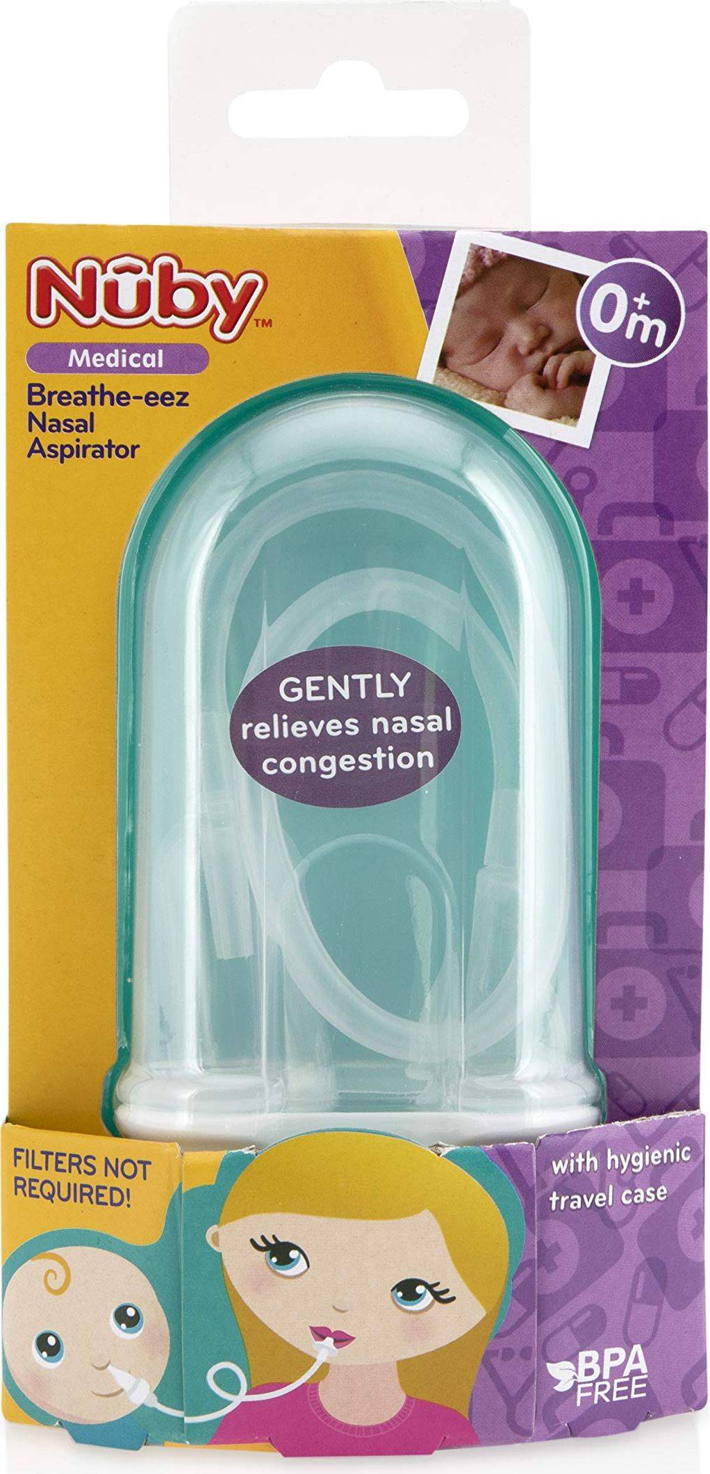 Foto Aspirador Nasal Nuby Punta de Silicona Flexible