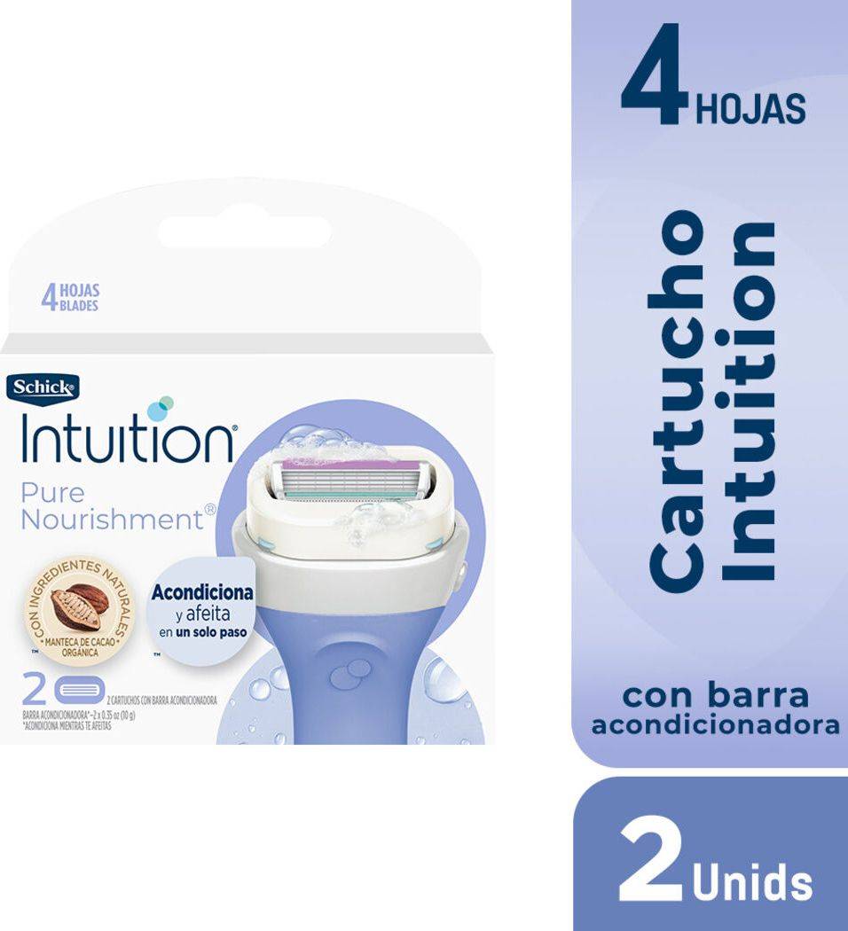 Foto Repuesto Maquina de Afeitar Femenina Intuition