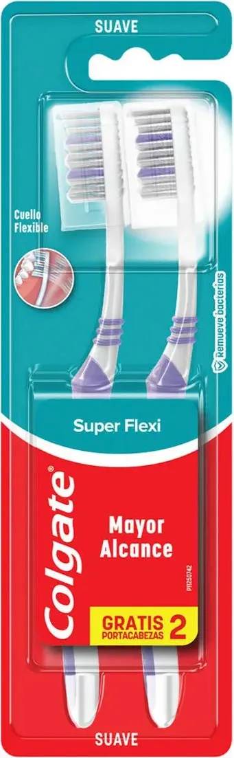 Foto Pack 2 Cepillo Dental Super Flexi Mayor Alcance Suave