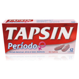 Tapsin Periodo 15 mg ; 25 mg ; 500 mg Comprimidos | Farmacia Meki