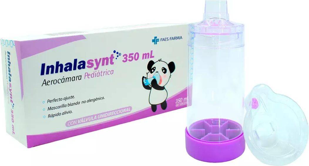 Foto Inhalasynt Aerocamara Pediátrica 350 ml 5-10 años