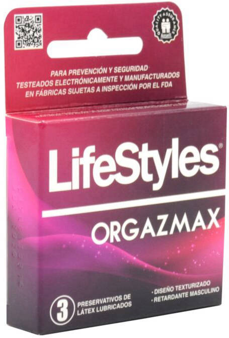 Foto Preservativos Orgazmax