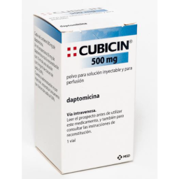 Cubicin 500 mg Solución inyectable | Farmacia Meki