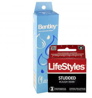 Foto Kit Gel lubricante + Preservativo