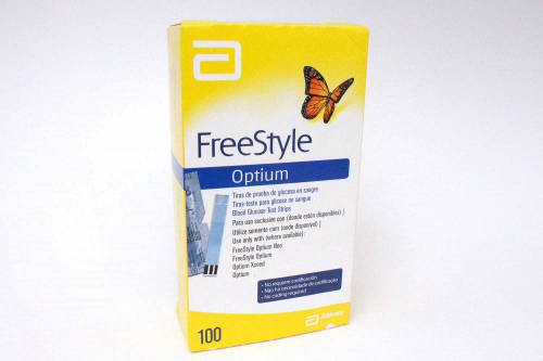 Foto Tiras de glucosa Freestyle Optium