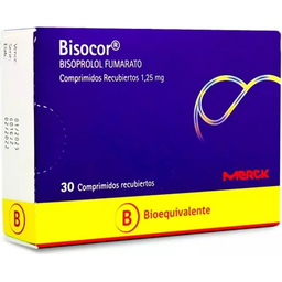 Bisocor 1,25 mg Comprimidos recubiertos | Farmacia Meki