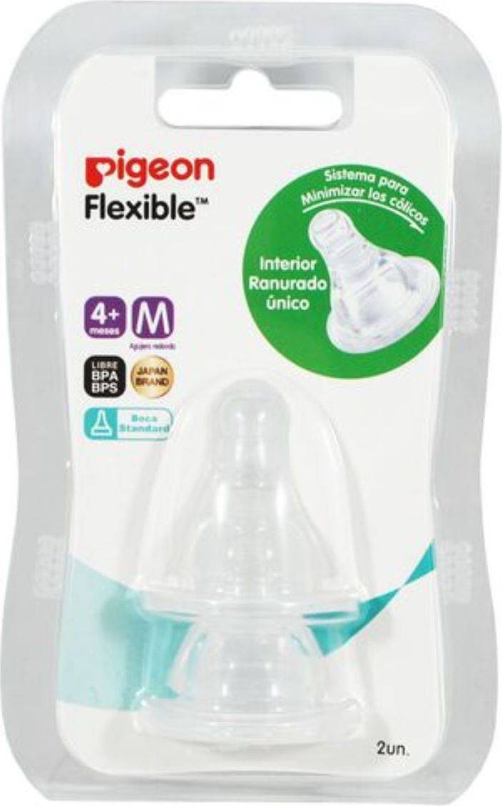 Foto Repuesto de Chupete Flexible Silicona Peristaltico Boca Standard 4+ Meses Talla M