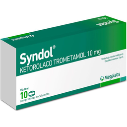 Syndol 10 mg Comprimidos recubiertos | Farmacia Meki