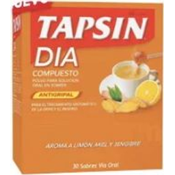 Tapsin Caliente Día Limonada Miel, Jengibre 400 mg ; 50 mg ; | Farmacia ...