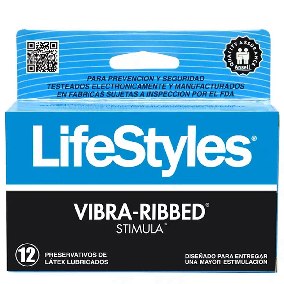 Foto Preservativos Vibra Ribbed Stimula