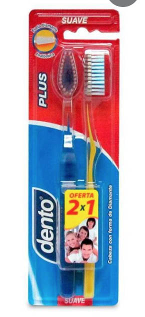 Foto Pack 2 Cepillo Dental Plus suave