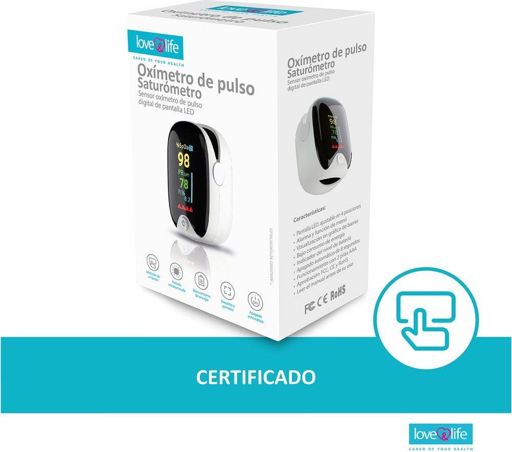 Foto Oximetro Digital Pantalla Led