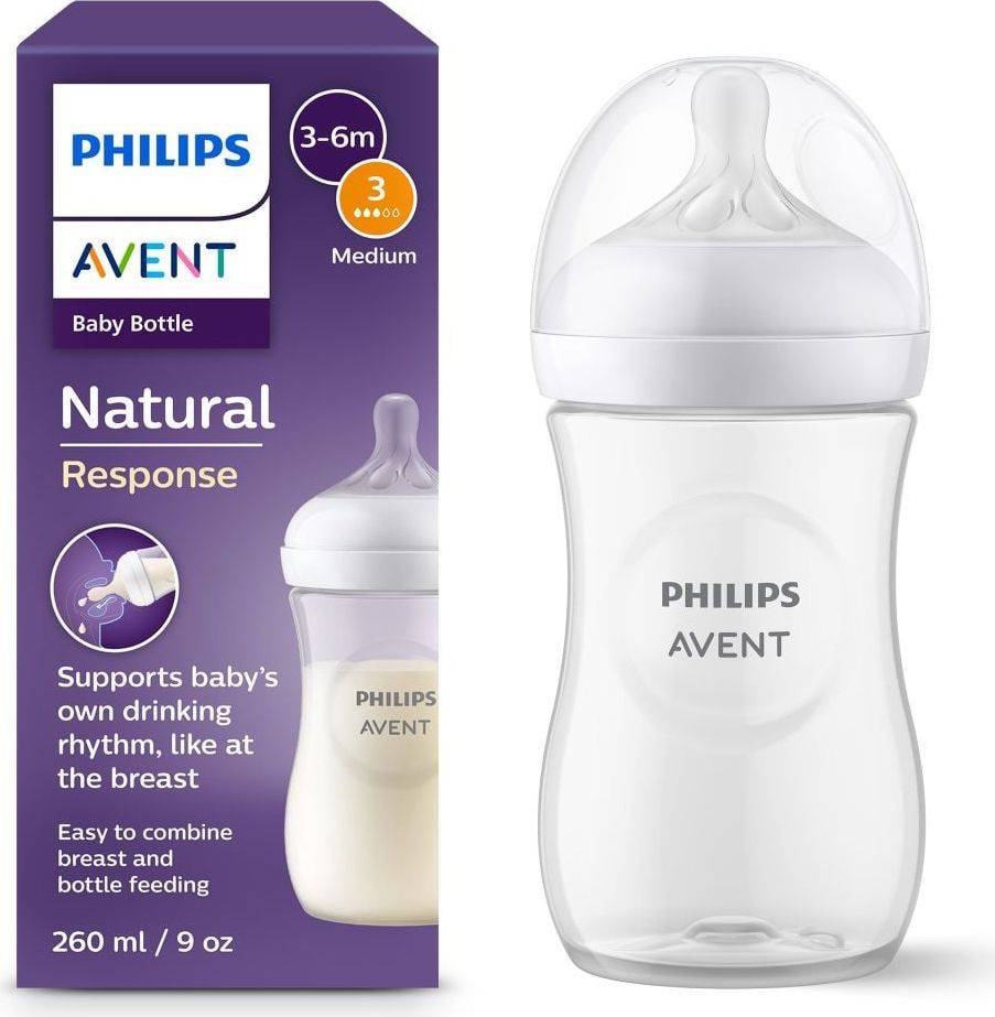 Foto Mamadera Natural Response 260 ml Anticolicos