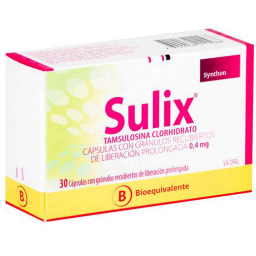 Sulix 0,4 mg Cápsulas con gránulos de liberación prolongada | Farmacia Meki