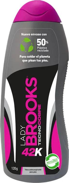 Foto Talco Desodorante Pies Lady 42K Running Tecno Cobre