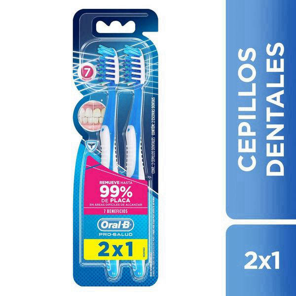 Foto Pack 2 Cepillo Dental Pro Salud 7 Beneficios