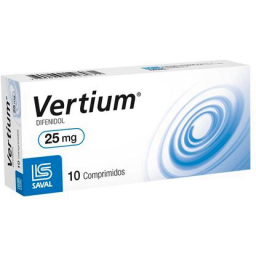 Vertium 25 mg Comprimidos | Farmacia Meki