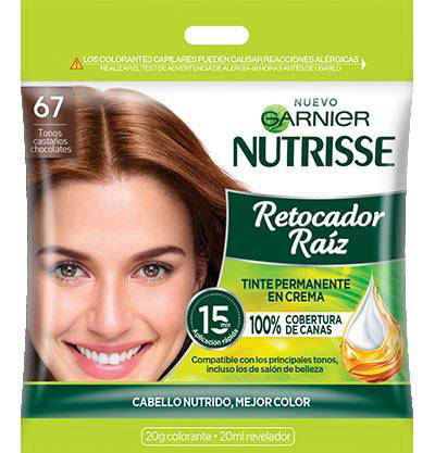Foto Retocador Raiz Permanente en Crema 6.7 Castaño Chocolate