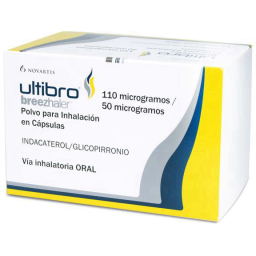 Ultibro Breezhaler 110 mcg ; 50 mcg | Farmacia Meki