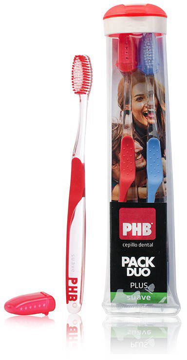 Foto Pack Duo Cepillo Dental Plus Suave con Estuche