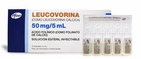 Leucovorina 50 mg / 5 ml